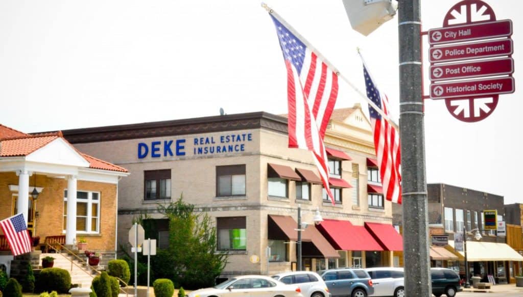 current city of DeWitt